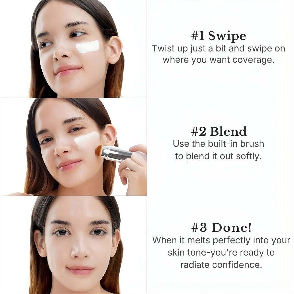 Color-Changing Foundation Stick